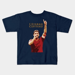 Francesco Totti Illustration Kids T-Shirt